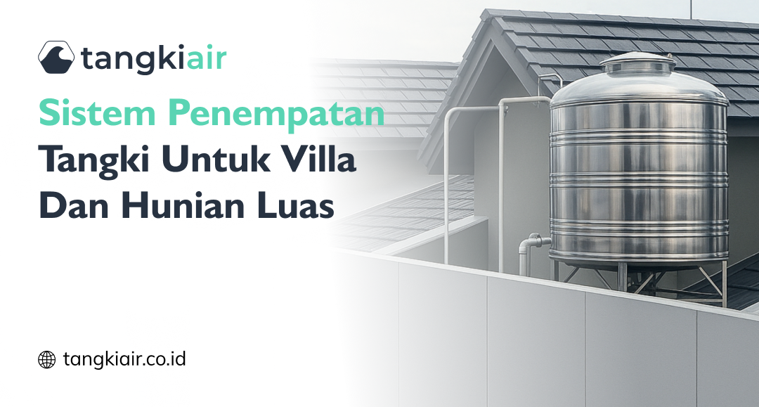Sistem Penempatan Tangki Untuk Villa