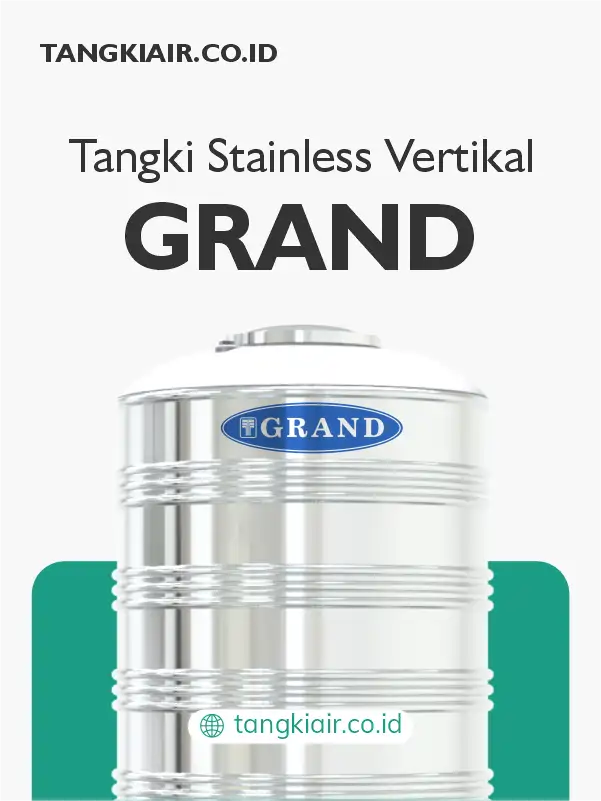 Tangki Stainless Vertikal Grand