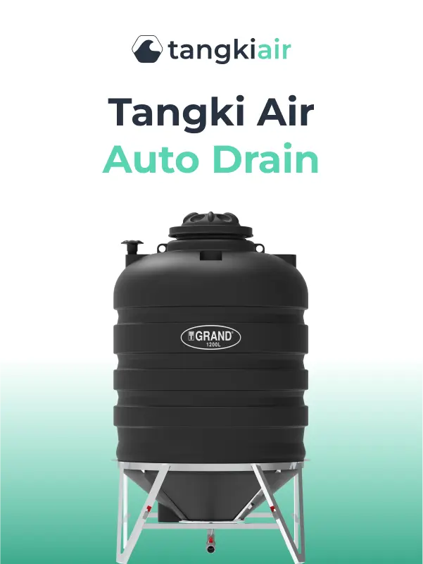 Tangki Air Auto Drain,Inovasi Pendukung Sirkulasi Internal