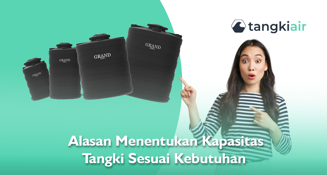 Cara Memilih Kapasitas Tangki Air