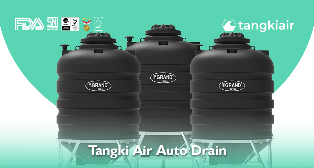 Tangki Air Auto Drain, Solusi untuk Air Tanah