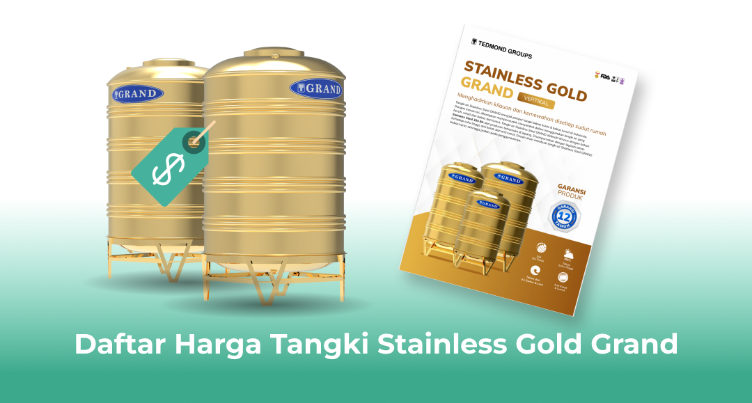 Daftar Harga Tangki Stainless Gold Grand