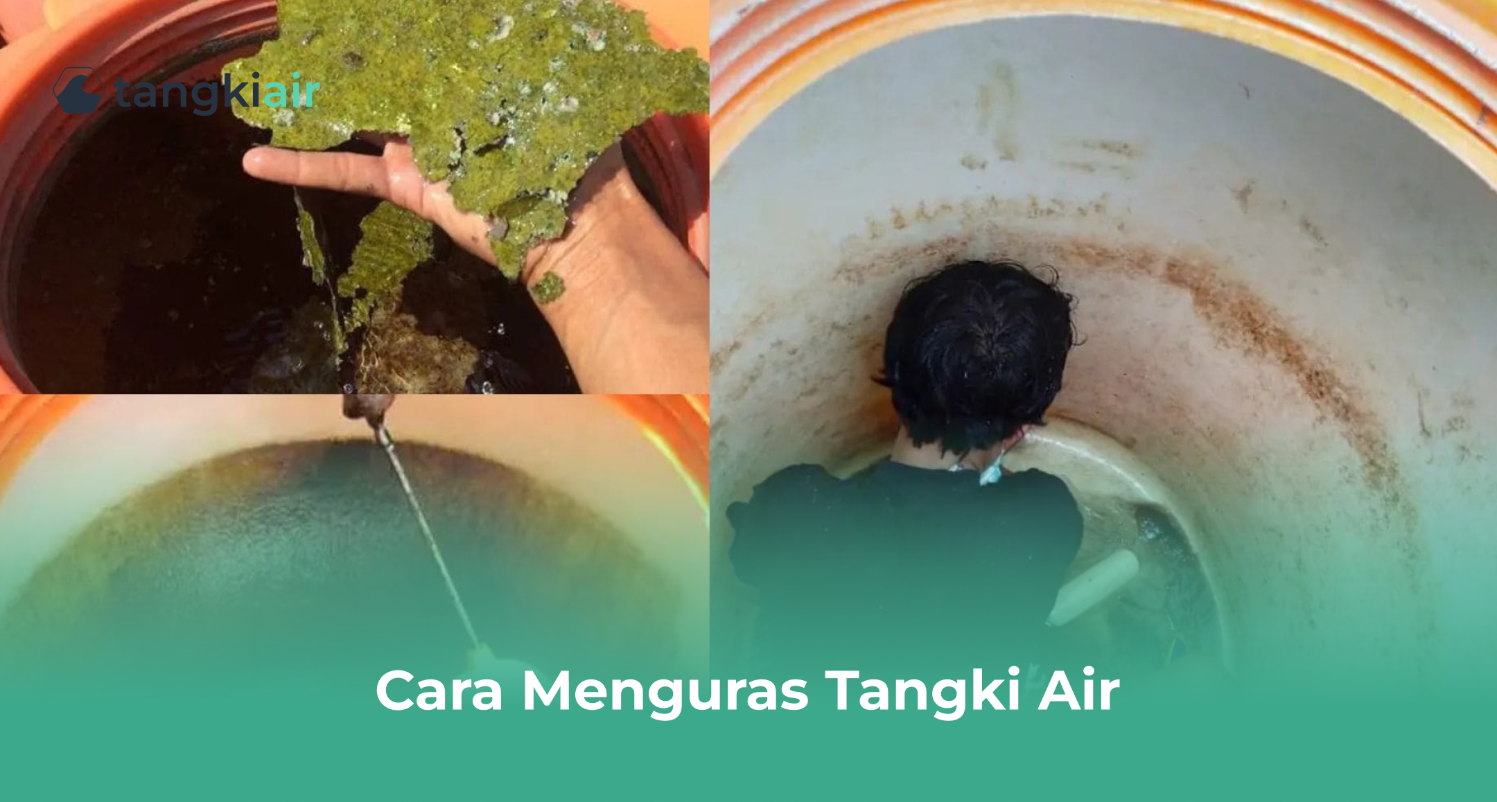 Cara Menguras Tangki Air