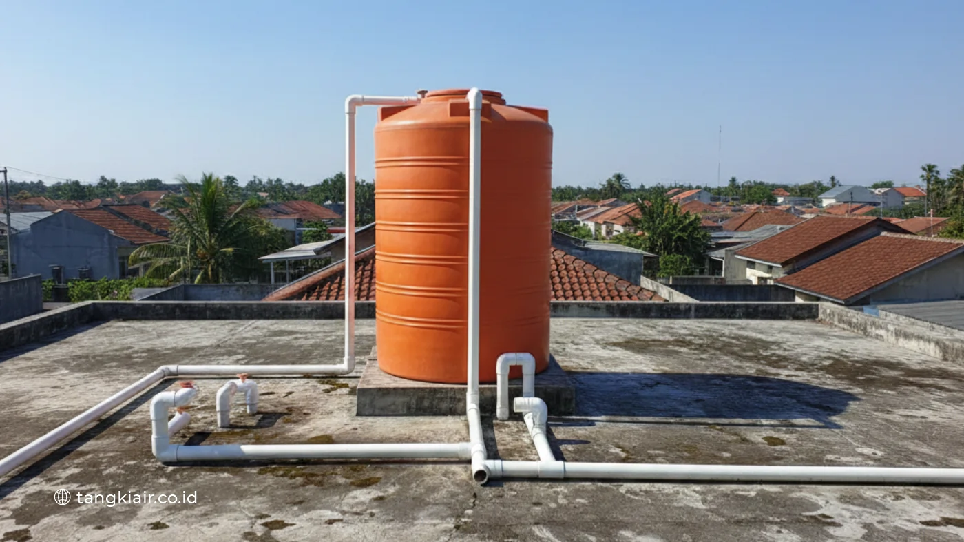 Posisi Ideal Tangki Air di Rumah