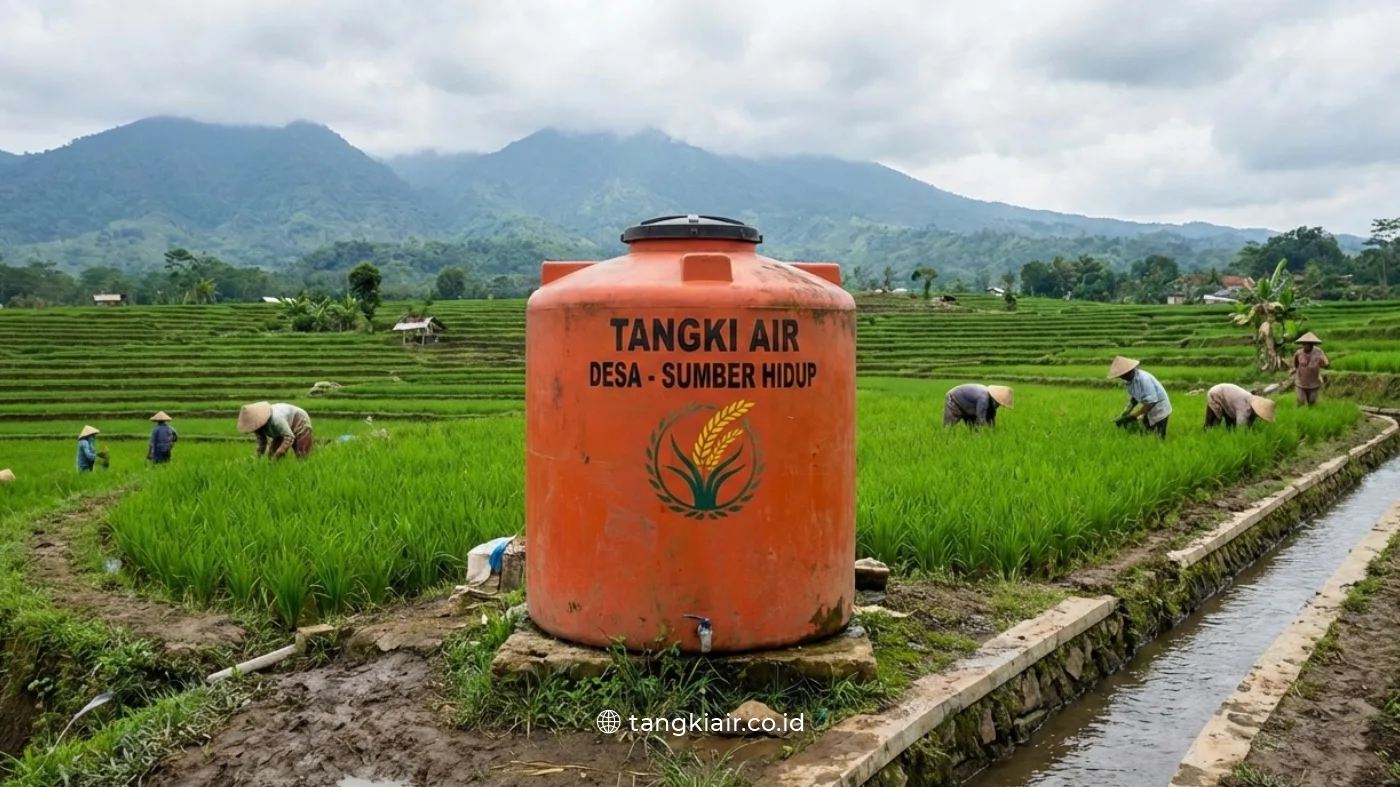 Fungsi Tangki Air Dalam Sistem Irigasi