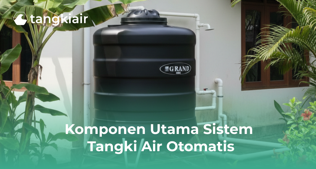 Komponen Utama Sistem Tangki Air Otomatis