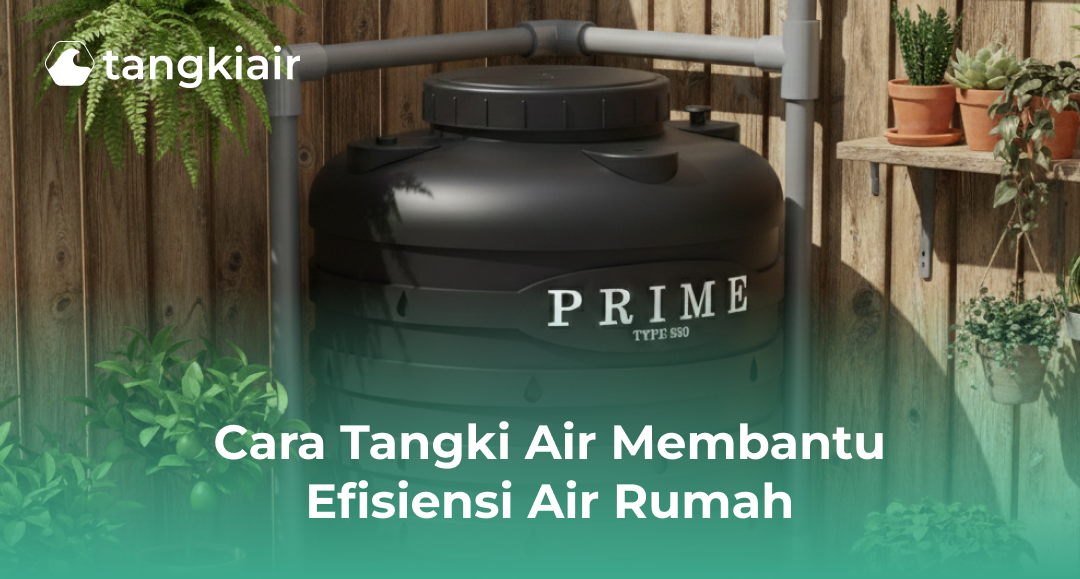 Cara Tangki Air Membantu Efisiensi Air Rumah
