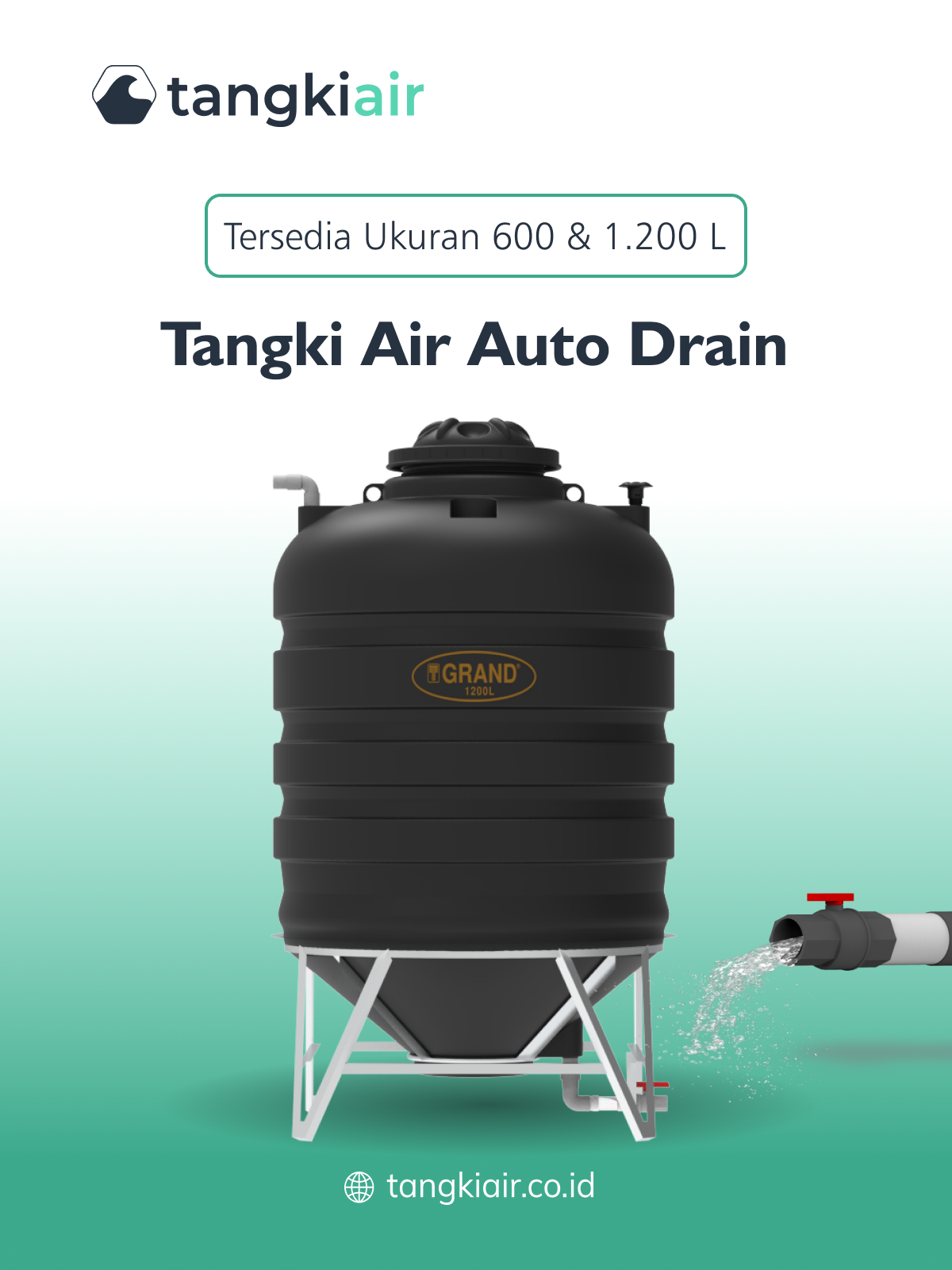 Tangki Air Auto Drain sebagai Solusi Jual Tangki Air Malang