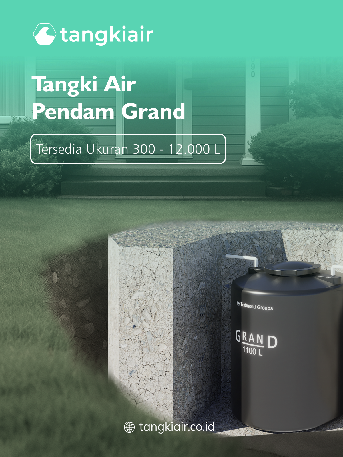 Menjaga Tekanan Air Dari Tangki Bawah