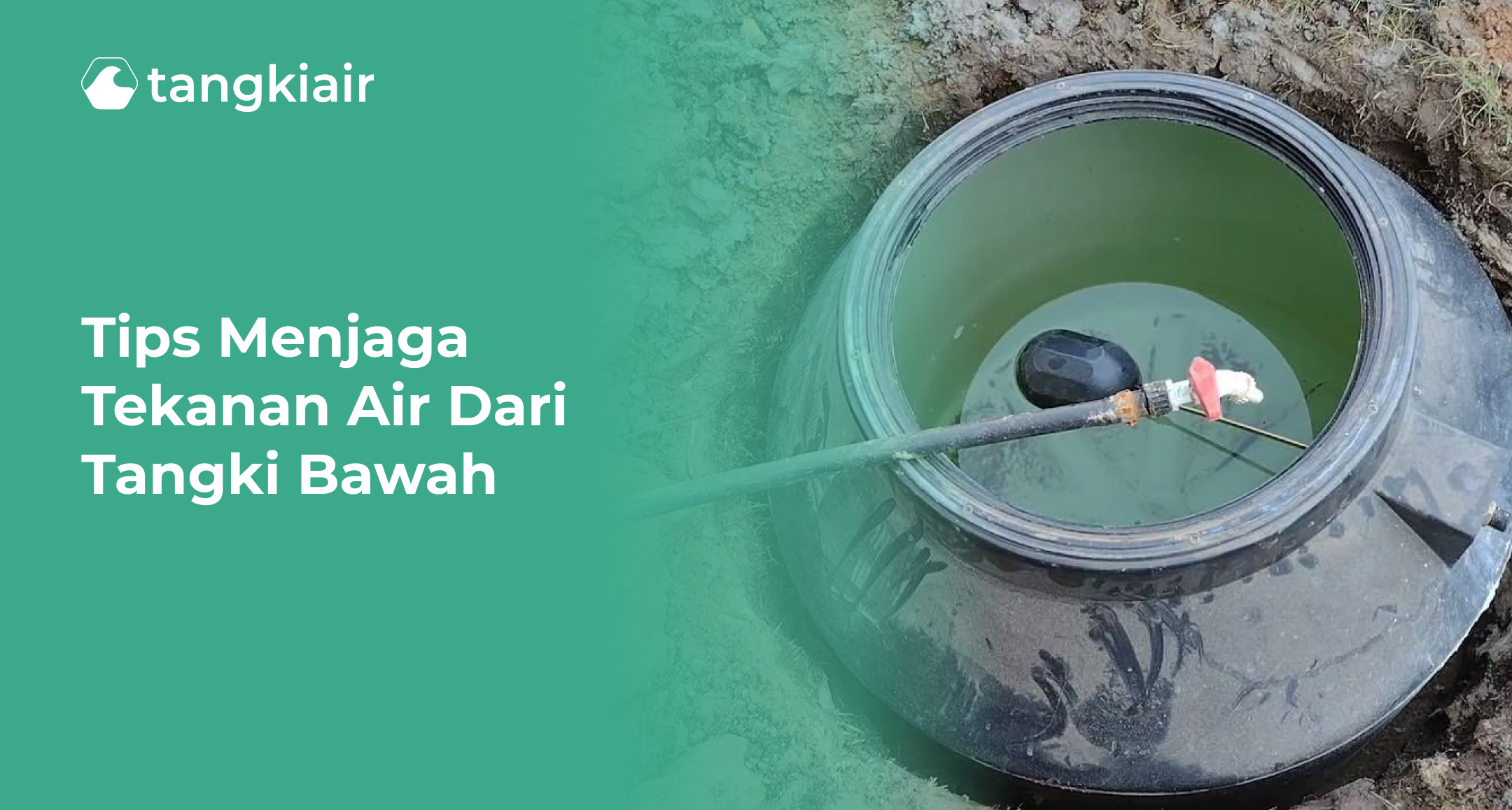 Tips Menjaga Tekanan Air dari Tangki Bawah