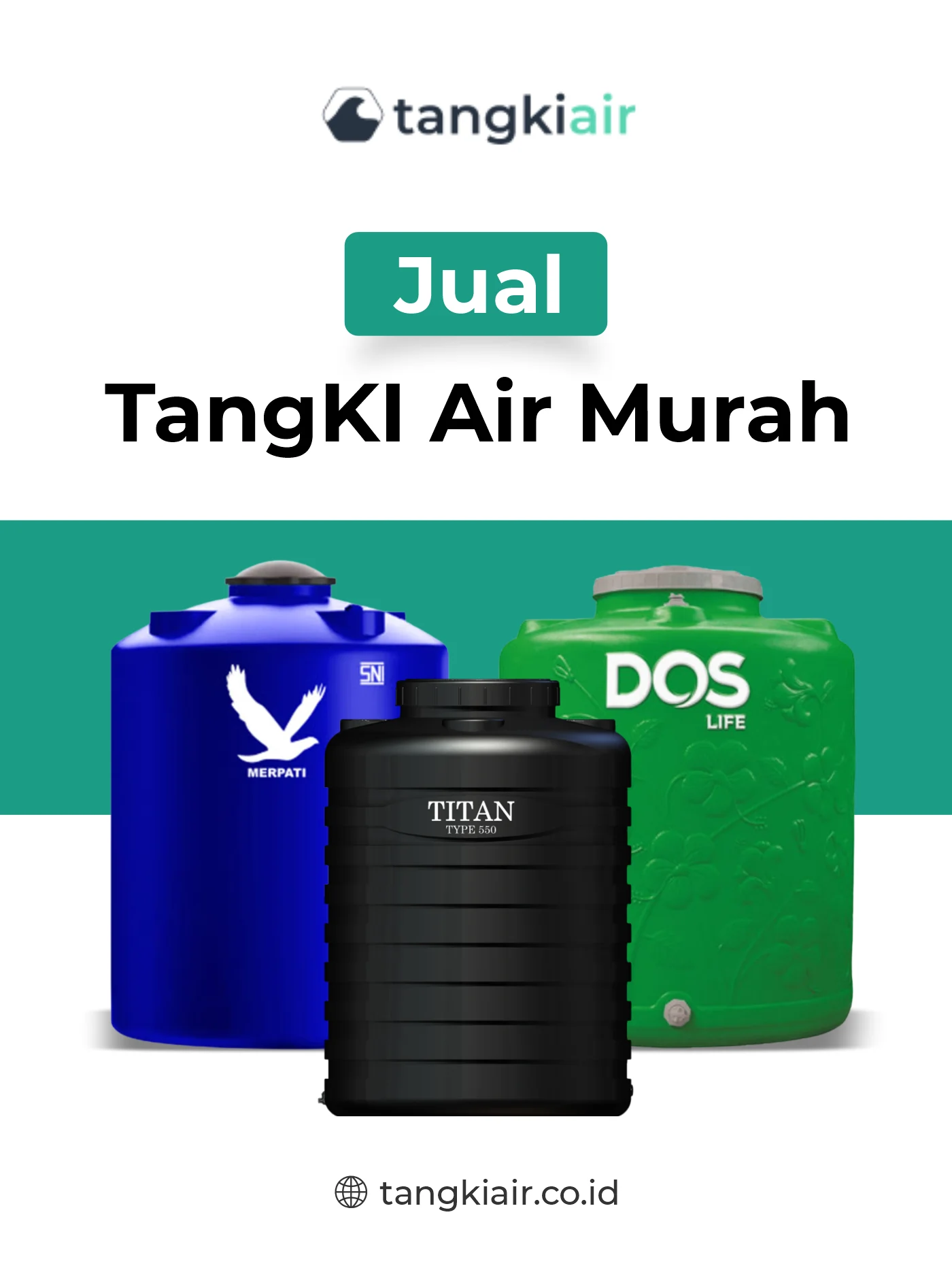 Jual Tangki Air Murah