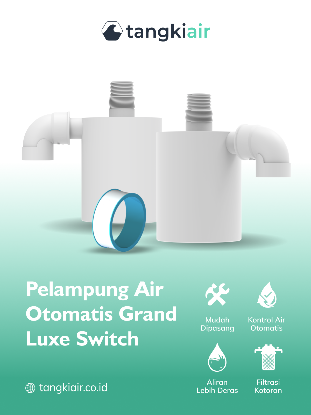 Pelampung Air Otomatis Grand Luxe Switch