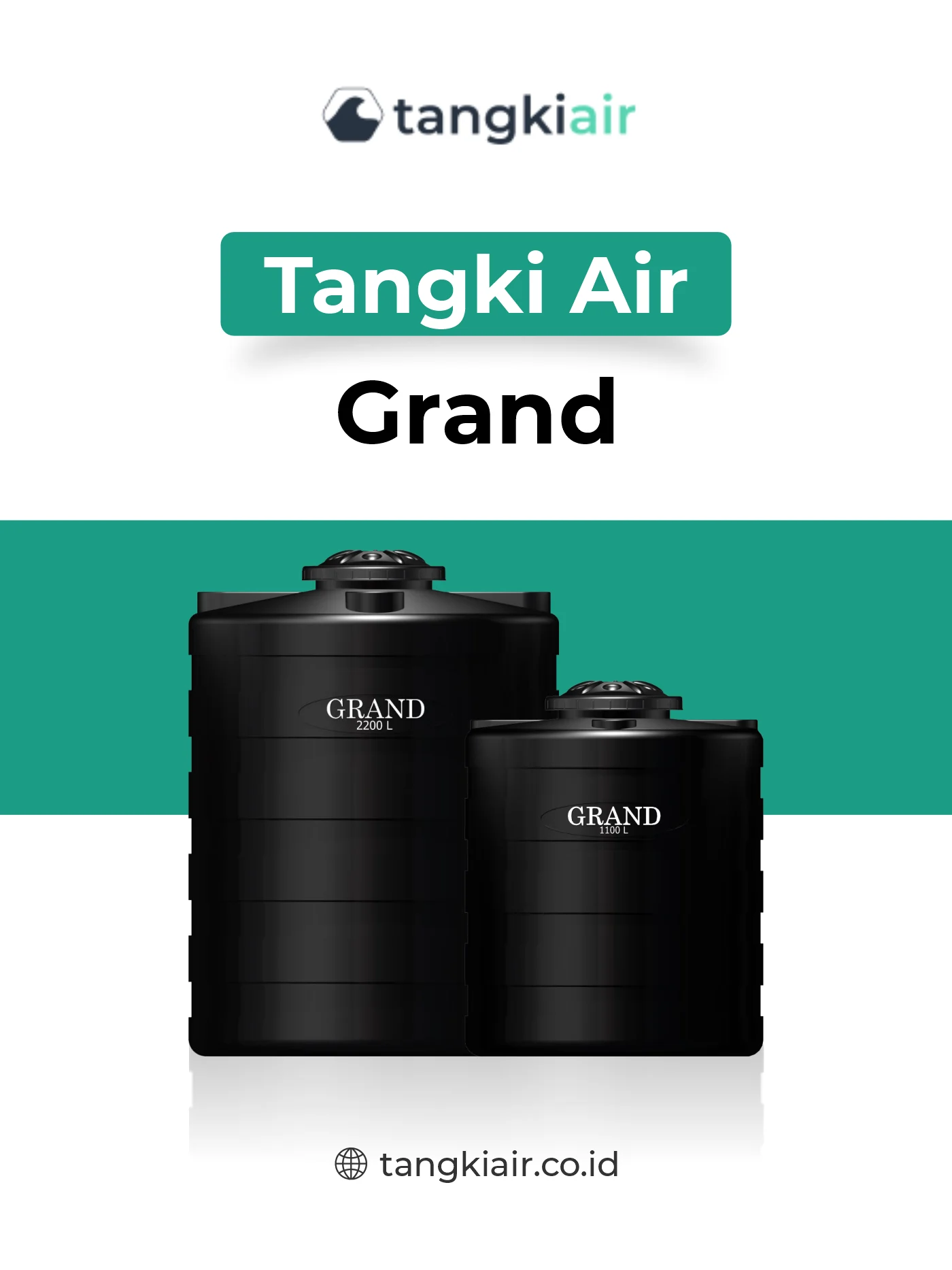 Tangki Air Grand untuk Sistem Air Rumah yang Stabil