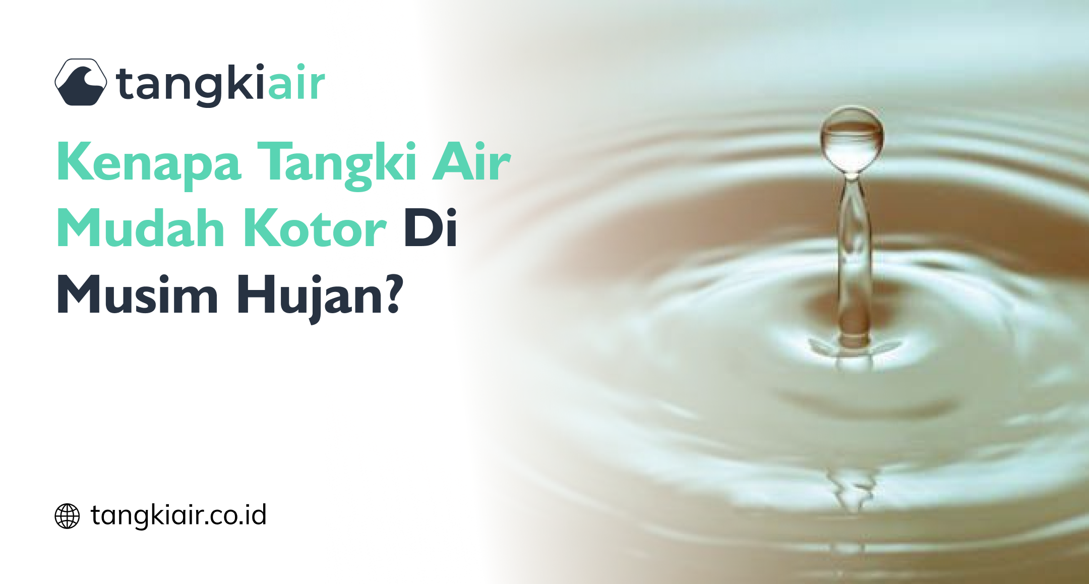 Kenapa Tangki Air Mudah Kotor Di Musim Hujan?
