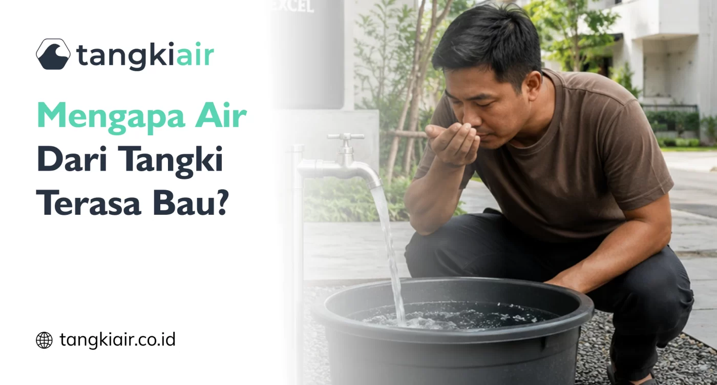 Mengapa Air Dari Tangki Terasa Bau?