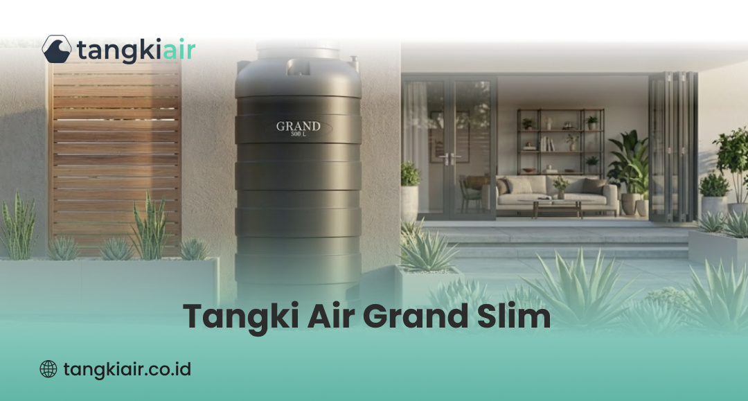 Rekomendasi Tangki Air Hemat Ruang