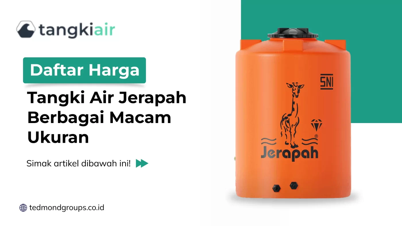 Harga Tangki Air Jerapah