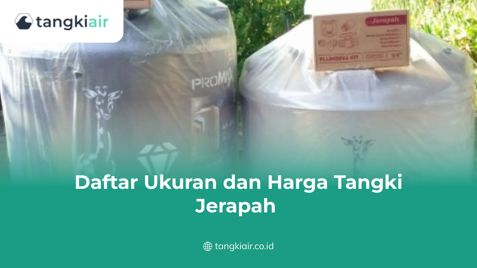 Daftar Ukuran dan Harga Tangki Jerapah