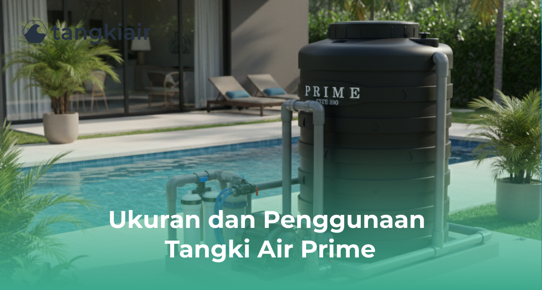 Ukuran dan Penggunaan Tangki Air Prime