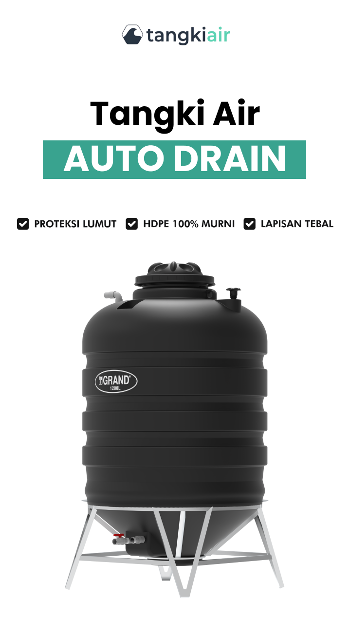 Jual Tangki Air Auto Drain di Balikpapan