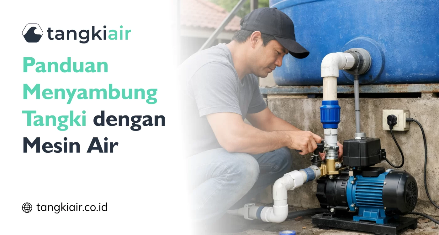 Panduan Menyambung Tangki Dengan Mesin Air
