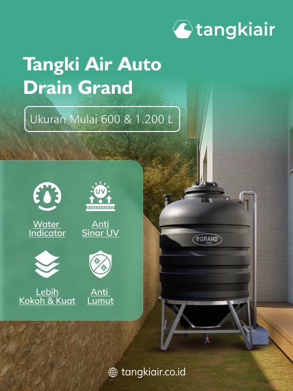 Tangki Auto Drain, Solusi Praktis untuk Tangki Tetap Bersih