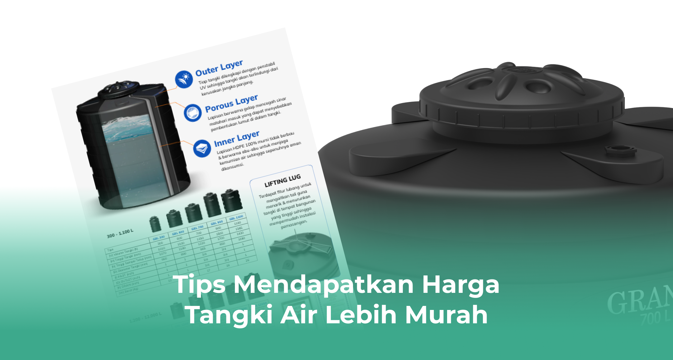 Tips Mendapatkan Harga Tangki Air Lebih Murah