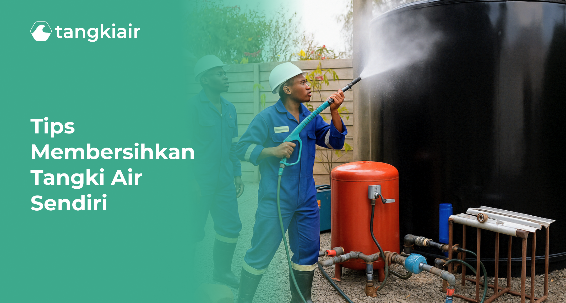 Tips Membersihkan Tangki Air Sendiri