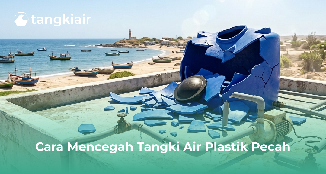 Cara Mencegah Tangki Air Plastik Pecah