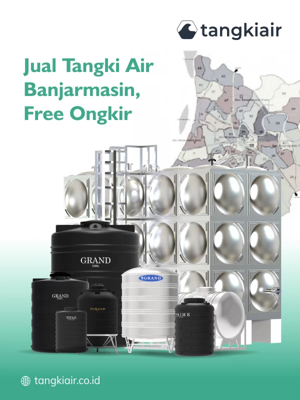 Jual Tangki Air Banjarmasin, Free Ongkir