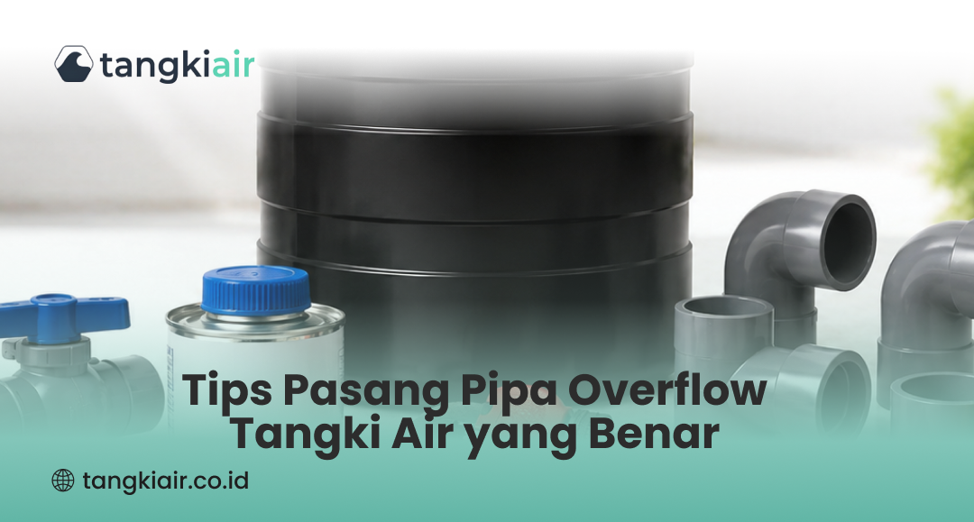 Tips Pasang Pipa Overflow Tangki Air yang Benar