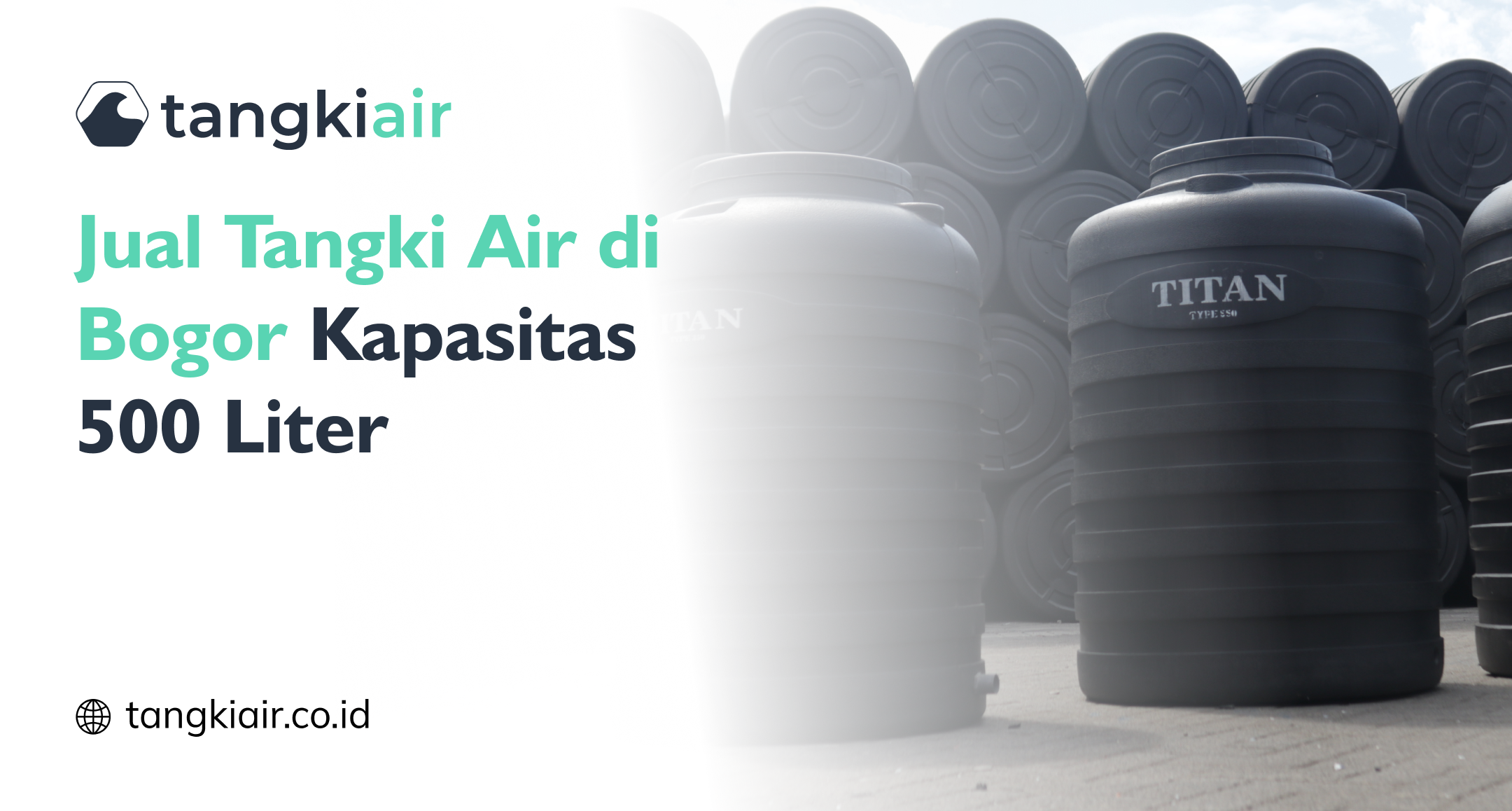 Jual Tangki Air Bogor 500 Liter
