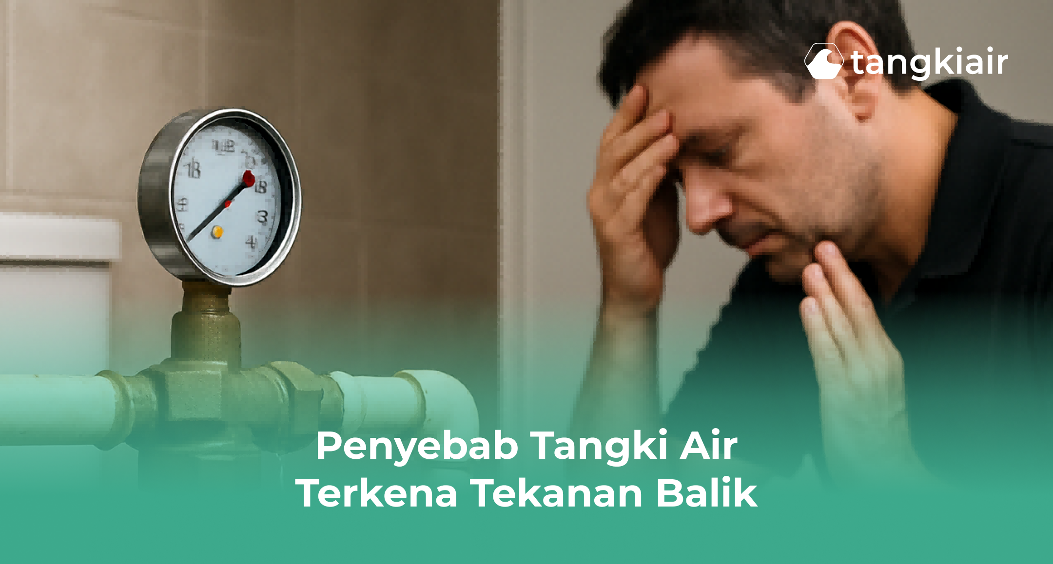 Penyebab Tangki Air Terkena Tekanan Balik
