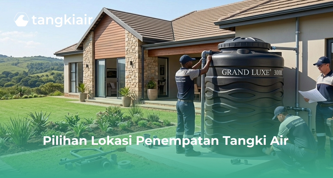 Pilihan Lokasi Penempatan Tangki Air