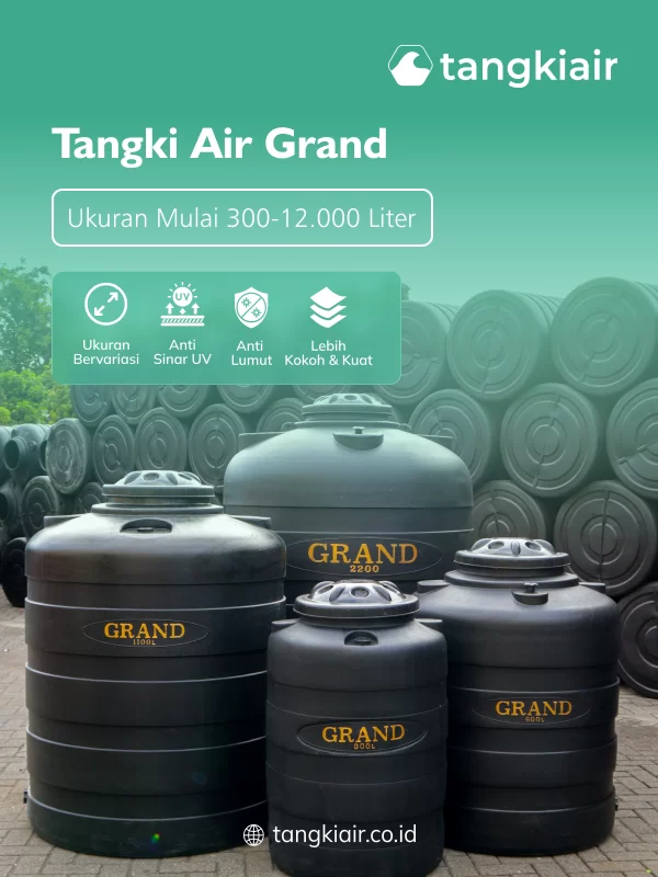Jual Tangki Air di Depok, Tanki Air Grand