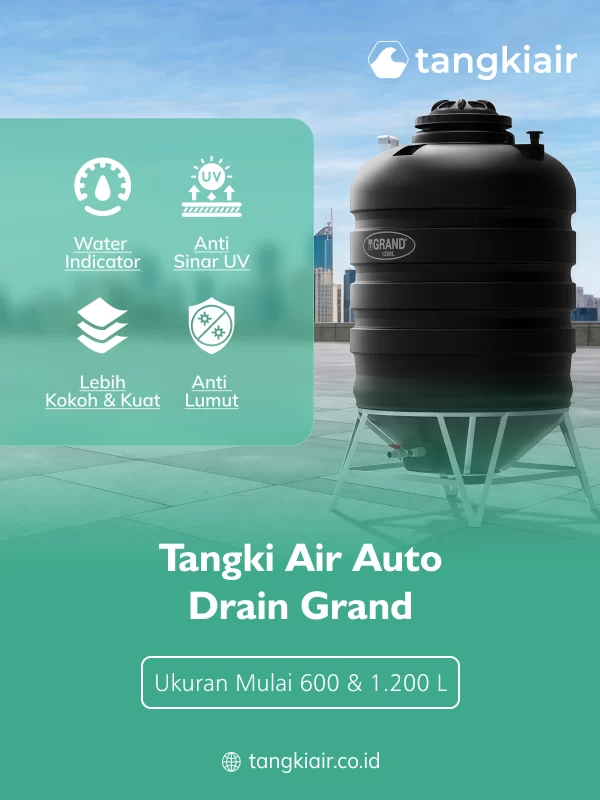 Rekomendasi Tangki Air Bebas Kuras, Anti Ribet