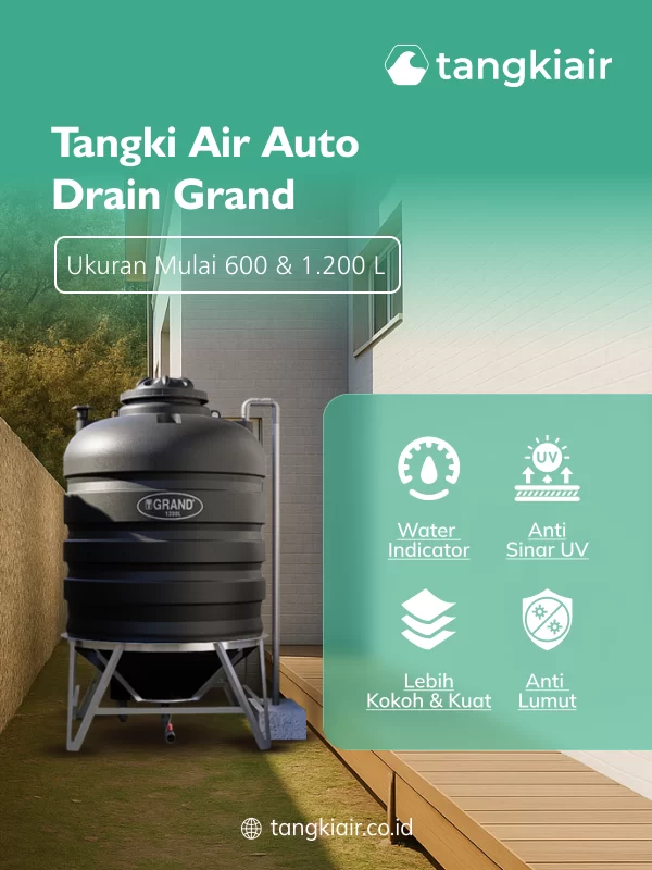 Tangki Air Auto Drain: Solusi Praktis untuk Kebersihan Tangki