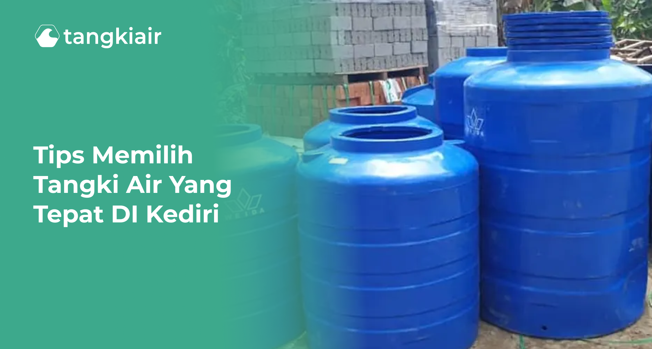 Tips Memilih Tangki Air yang Tepat Di Kediri