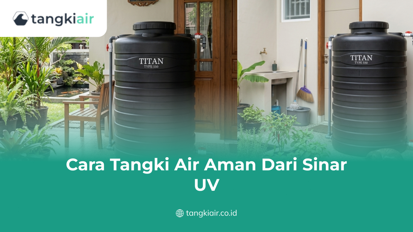 Cara Tangki Air Aman dari Sinar UV