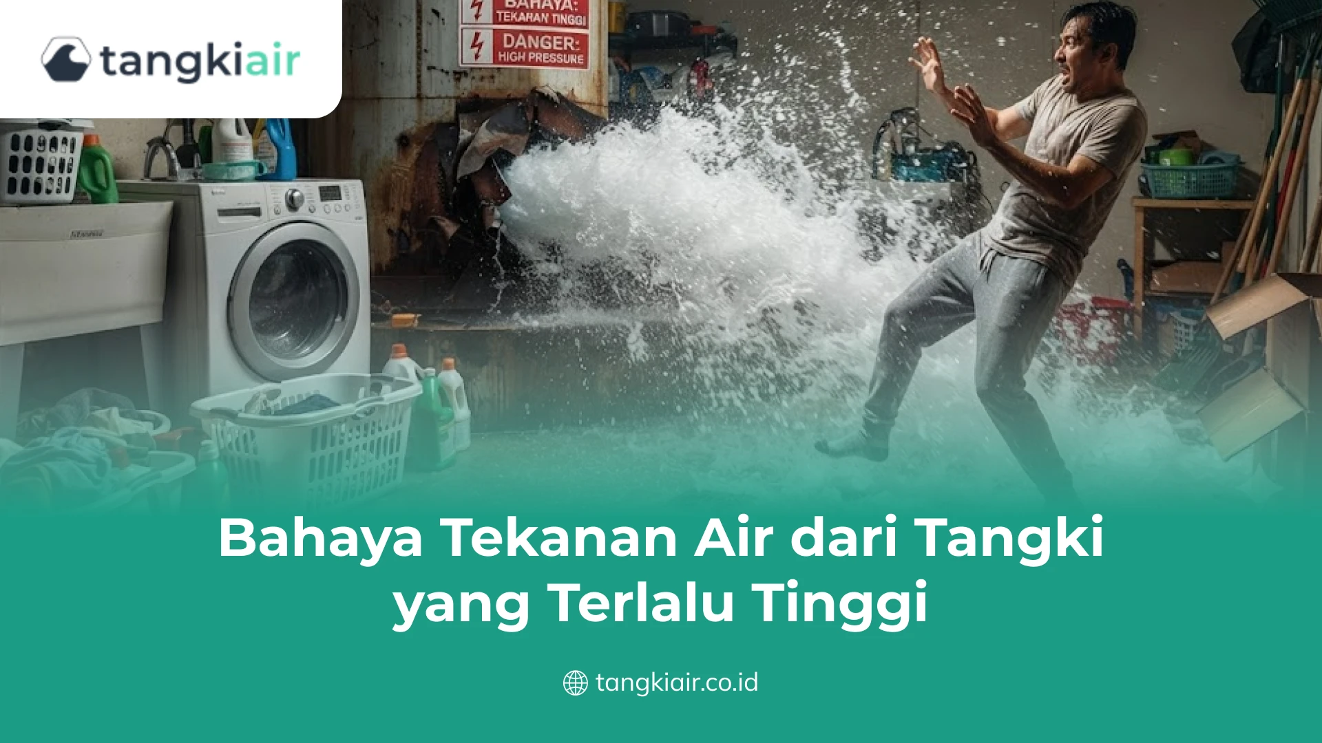 Bahaya Tekanan Air dari Tangki yang Terlalu Tinggi