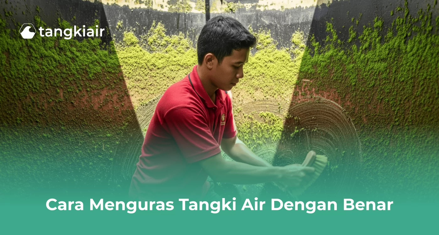 Cara Menguras Tangki Air dengan Benar