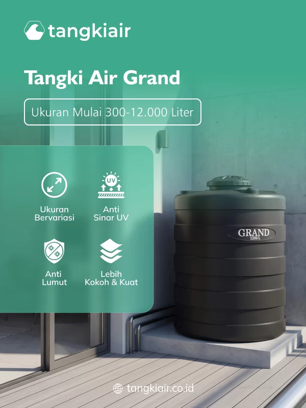Tangki Air Grand, Solusi Tepat untuk Kebutuhan Air Rumah