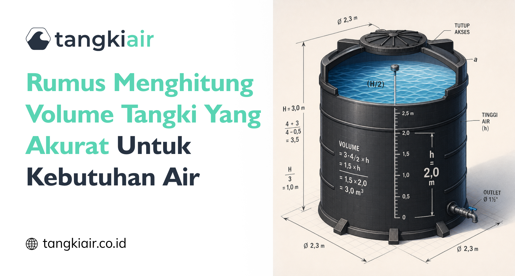 Rumus Menghitung Volume Tangki