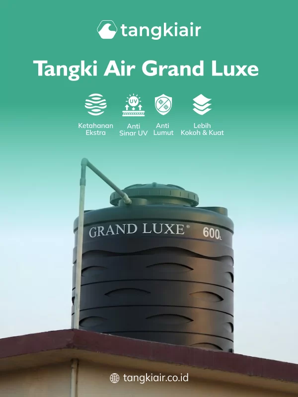 Rekomendasi Tangki Air Kuat dan Tahan Benturan