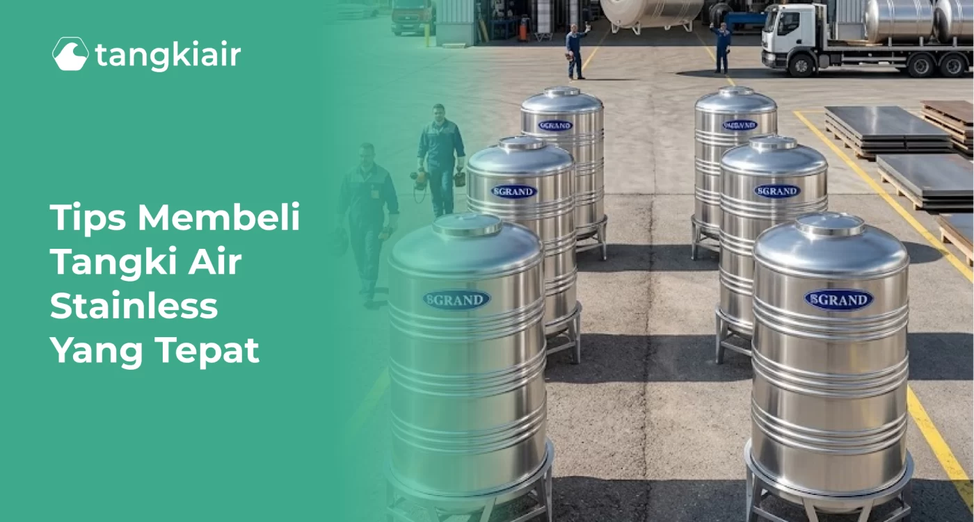 Tips Membeli Tangki Air Stainless yang Tepat