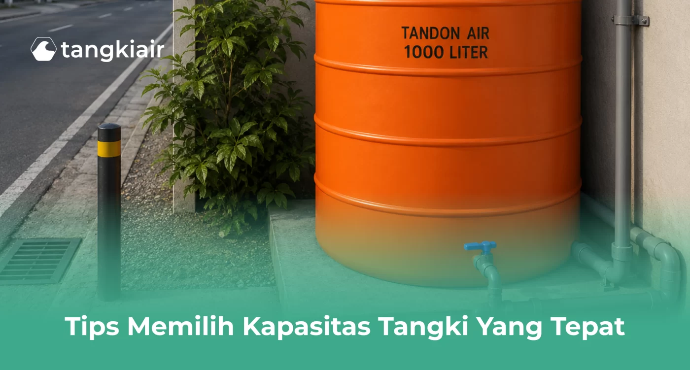 Tips Memilih Kapasitas Tangki yang Tepat