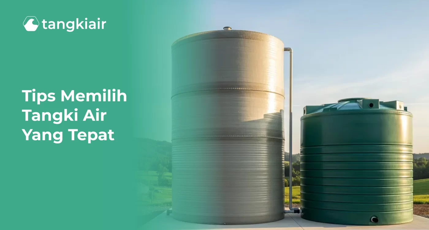 Tips Memilih Tangki Air yang Tepat