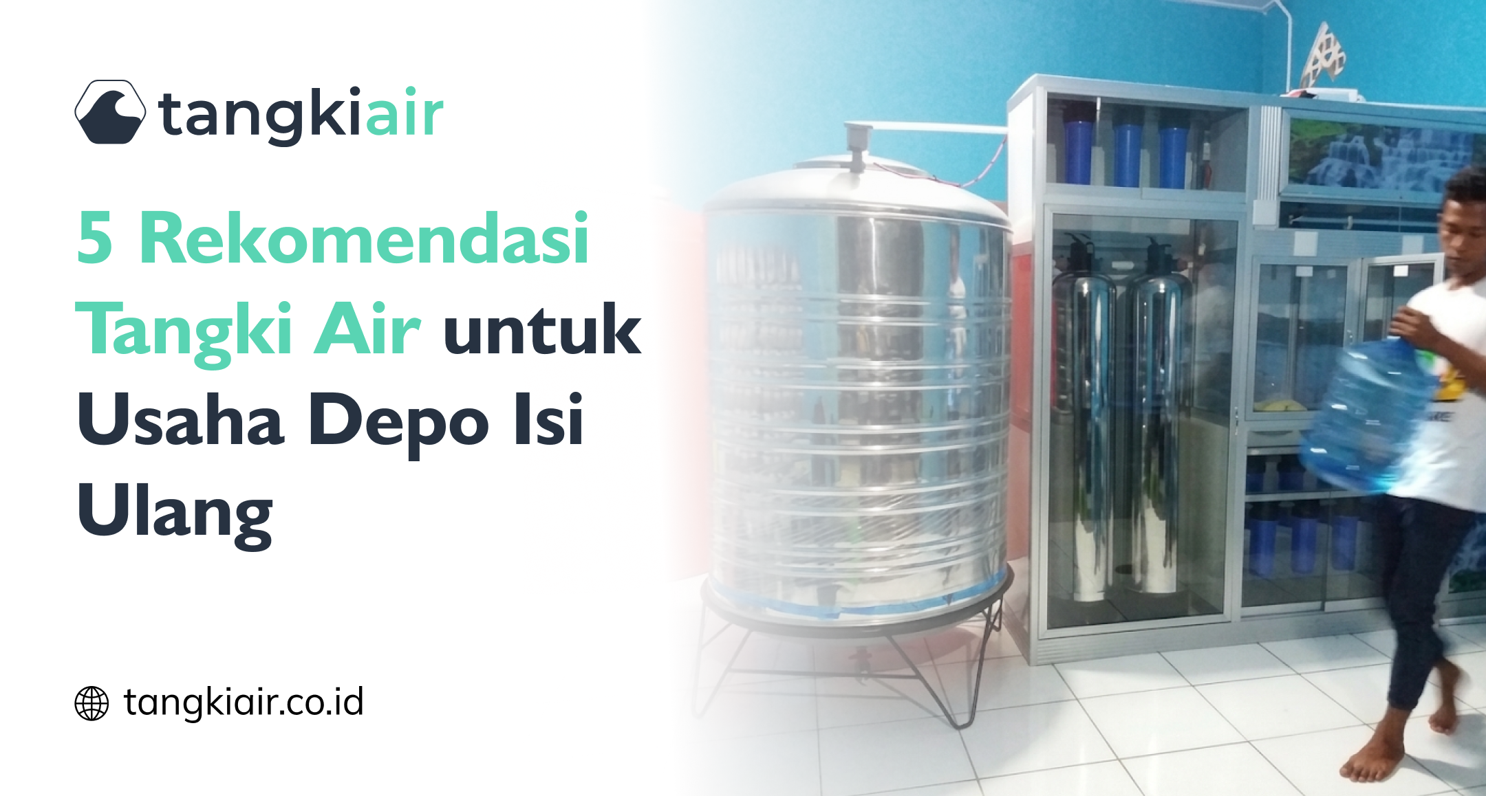 Tangki Air Depo Isi Ulang