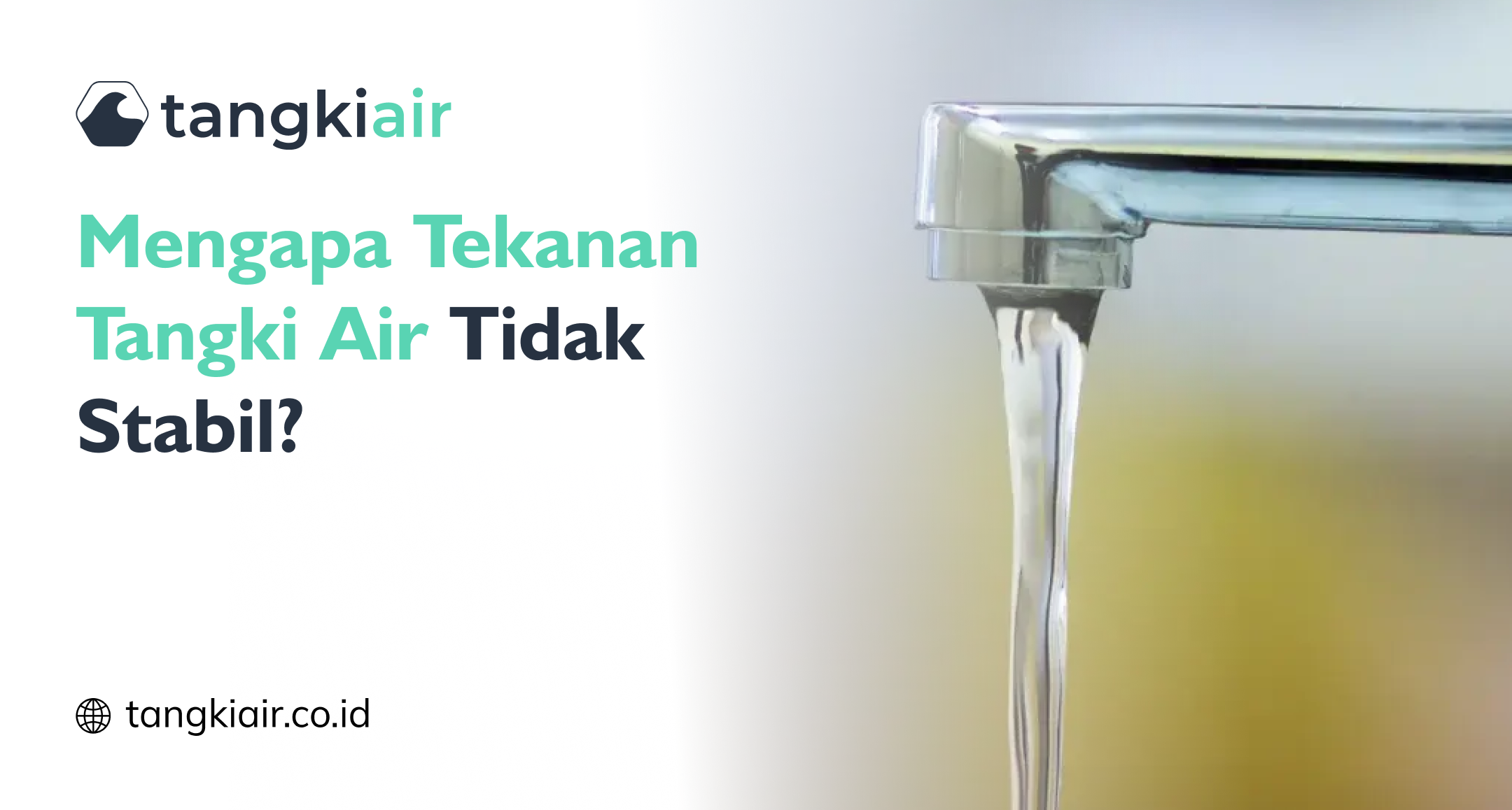 Tekanan Tangki Air Tidak Stabil