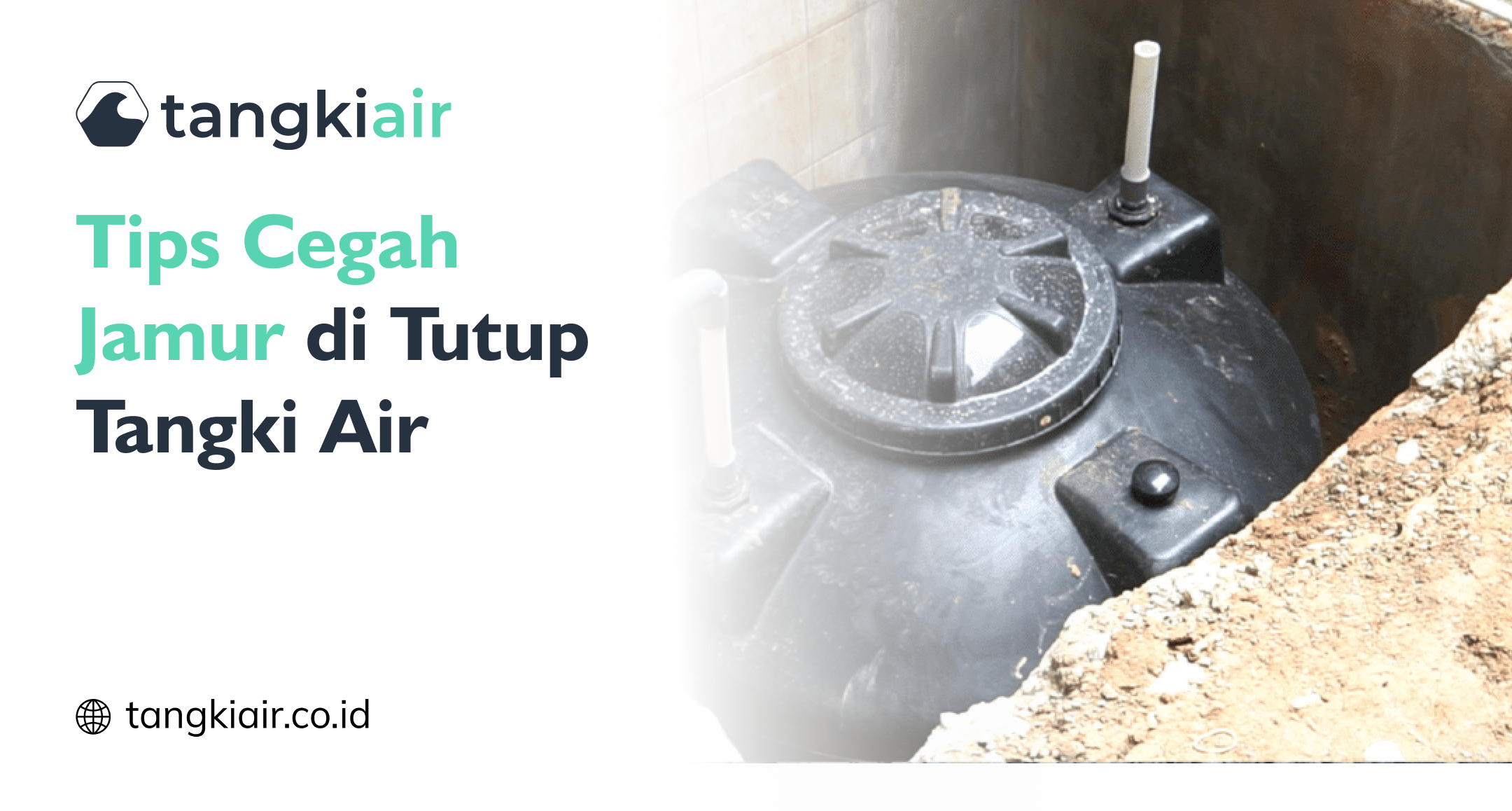 Jamur Di Tutup Tangki Air